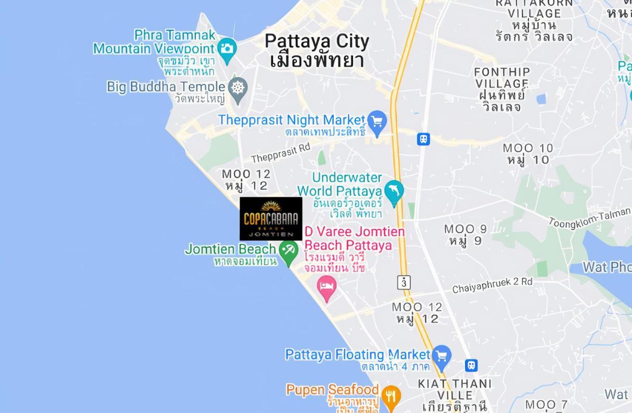 Luxury Sea View Room Beach Front Luxury Haat Jomtien Eksteriør bilde